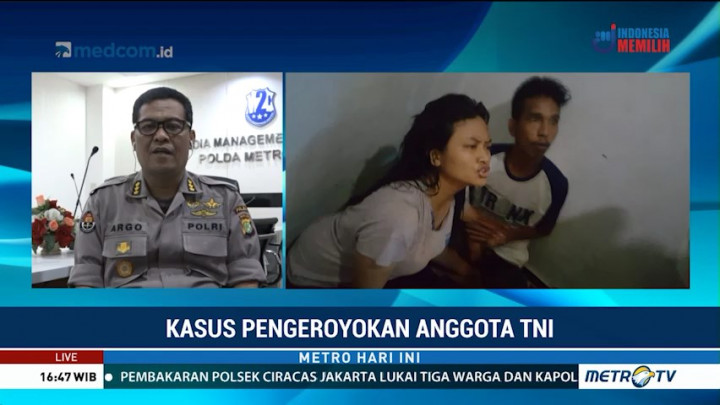 Dua Pelaku Pengeroyokan Anggota TNI Suami Istri