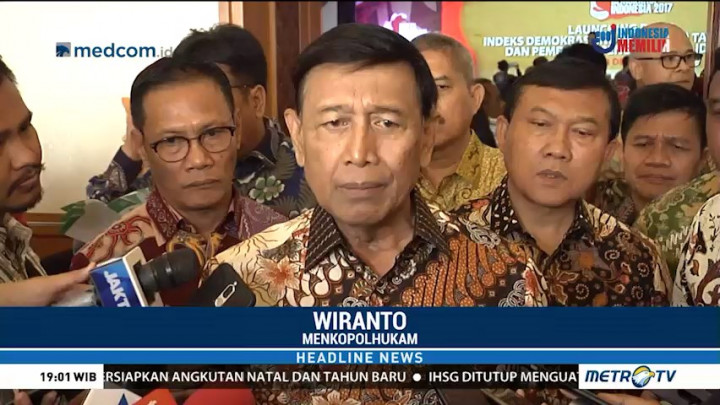 Wiranto: Tindak Tegas Pelaku Pembakaran Mapolsek Ciracas
