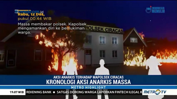 Aksi Anarkis di Mapolsek Ciracas