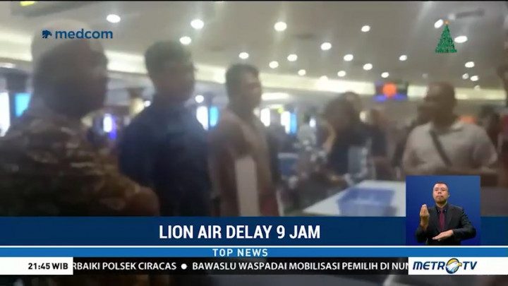 Pesawat Lion Air Rute Yogyakarta-Batam Delay 9 Jam