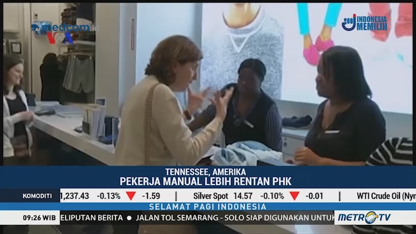 Pengangguran Warga Kulit Hitam di Amerika Turun