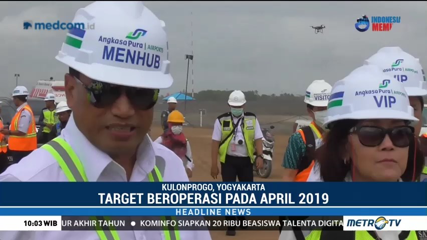 Menhub Optimis Bandara Baru Yogyakarta April 2019 Beroperasi