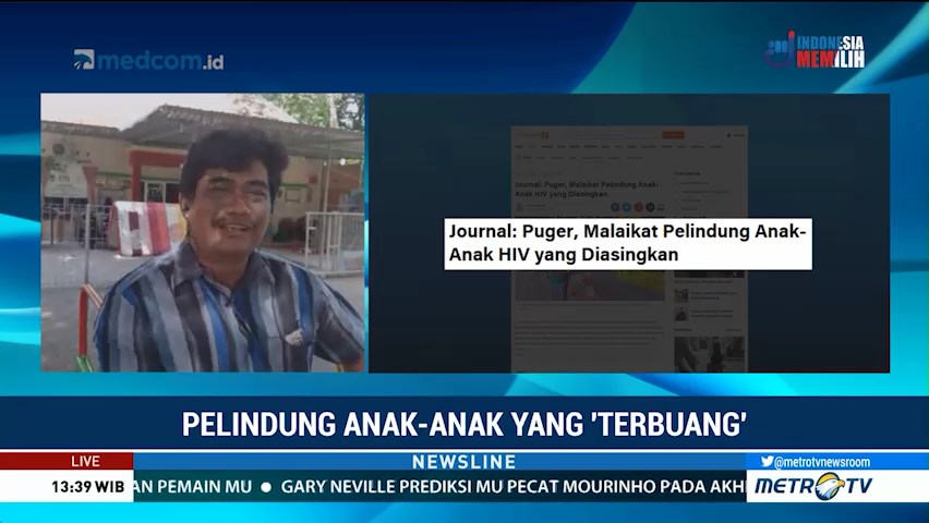 Puger, Juru Parkir Pelindung Anak dengan HIV/AIDS