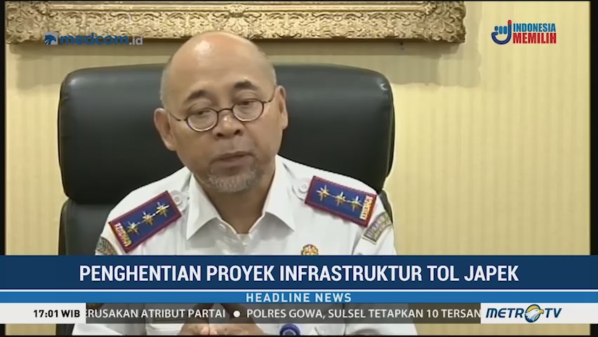 BPTJ Setop Proyek Tol Japek Menjelang Natal dan Tahun Baru