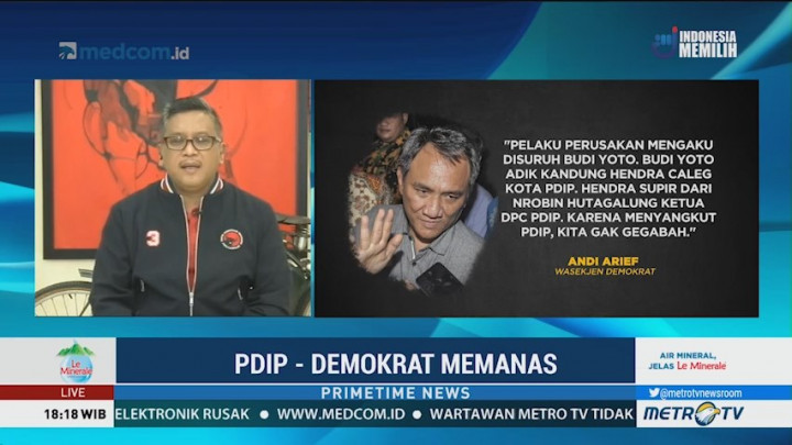 PDIP-Demokrat Memanas (1)