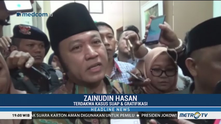 Zainudin Hasan Diduga Terima Suap Rp106 Miliar