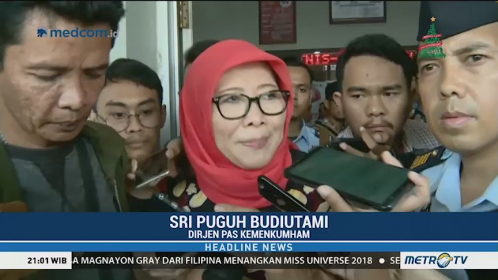 Dirjen PAS Sebut Ahok Bebas 24 Januari 2019