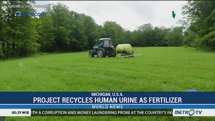 Project Recycles Human Urine as Fertilizer