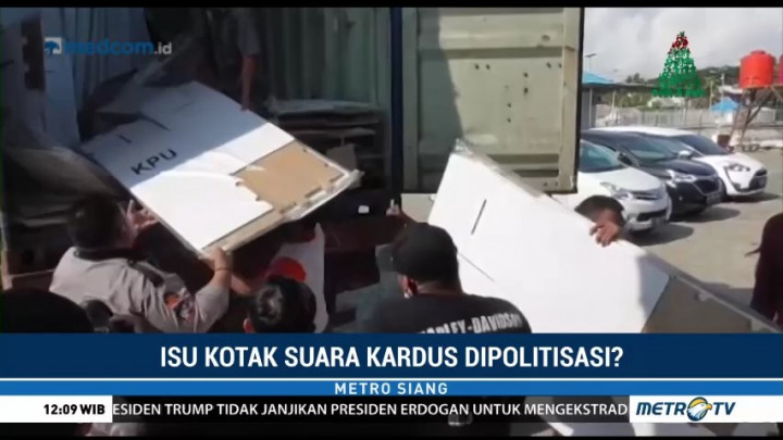 Isu Kotak Suara Kardus Dipolitisasi?