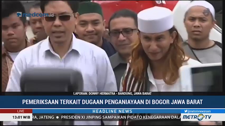 Bahar bin Smith Jalani Pemeriksaan di Polda Jabar