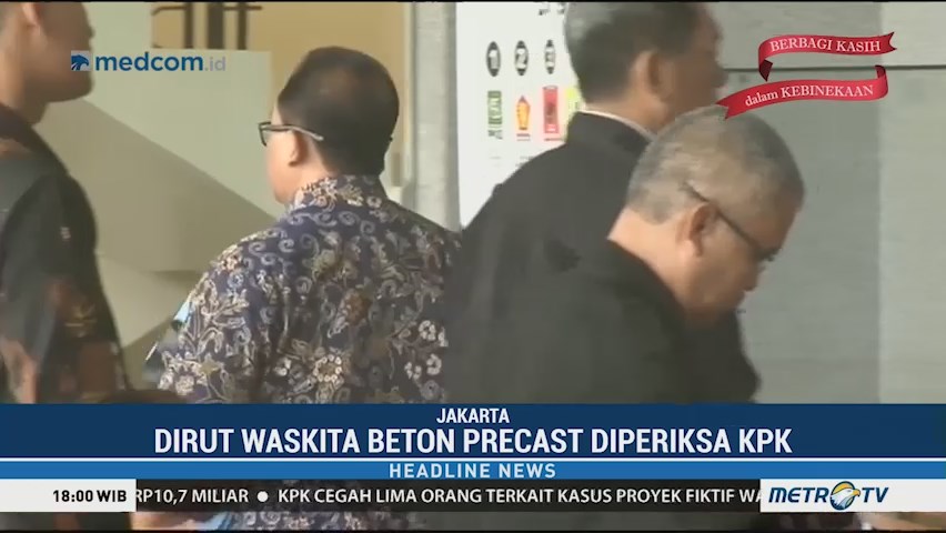 KPK Periksa Dirut Waskita Beton Precast