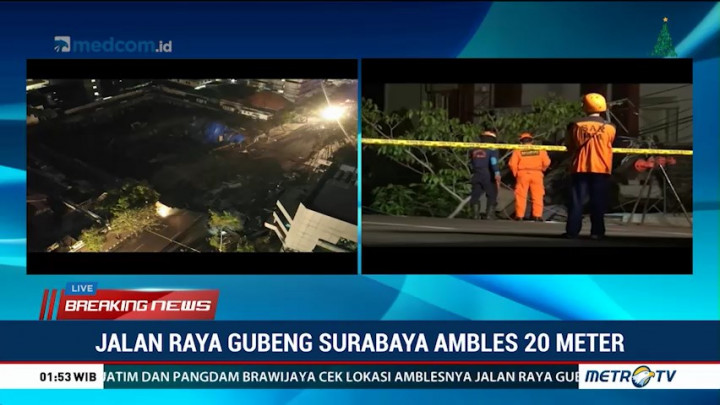 Menganalisis Penyebab Amblesnya Jalan Gubeng