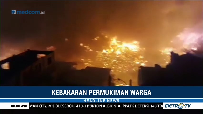 600 Rumah di Kota Manaus Brasil Terbakar
