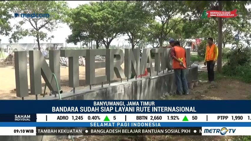 Bandara Banyuwangi Siap Layani Rute Internasional