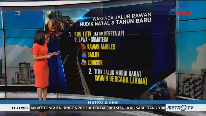 Waspada Jalur Mudik Rawan Bencana