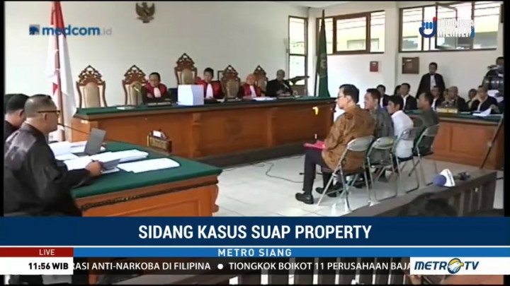 Sidang Perdana Kasus Suap Meikarta Digelar di PN Bandung