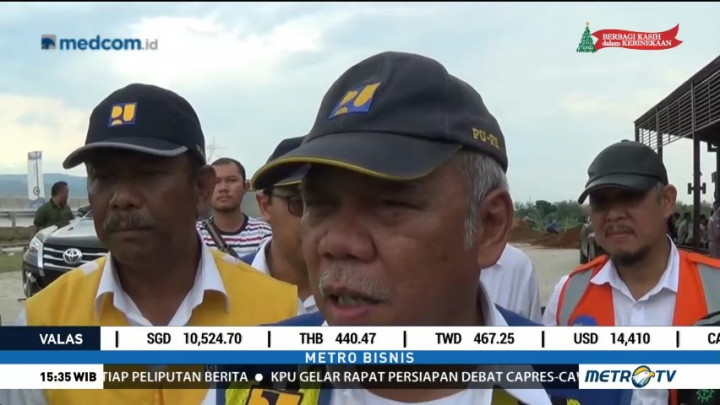 Menteri PUPR Cek Kesiapan Tol Semarang-Batang Jelang Peresmian