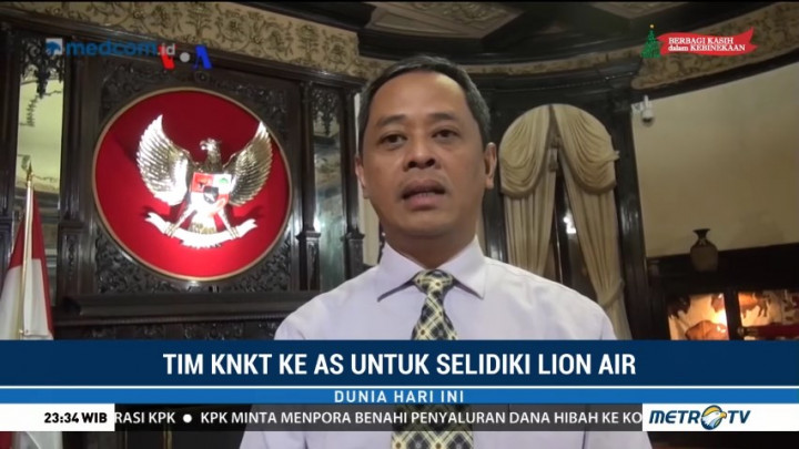 Tim KNKT ke AS Selidiki Kecelakaan Lion Air PK-LQP