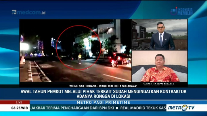 Mengapa Jalan Gubeng Ambles?