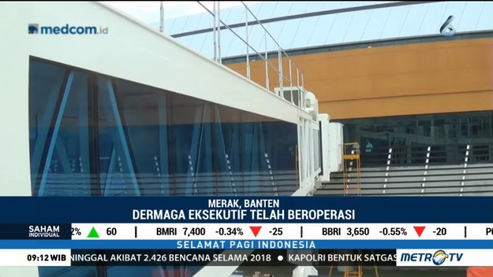 Dirjen Hubdar Tinjau Dermaga Eksekutif Pelabuhan Merak