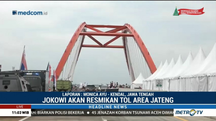 Peresmian Tol Trans Jawa akan Dilakukan di Jembatan Pelengkung Kalikuto