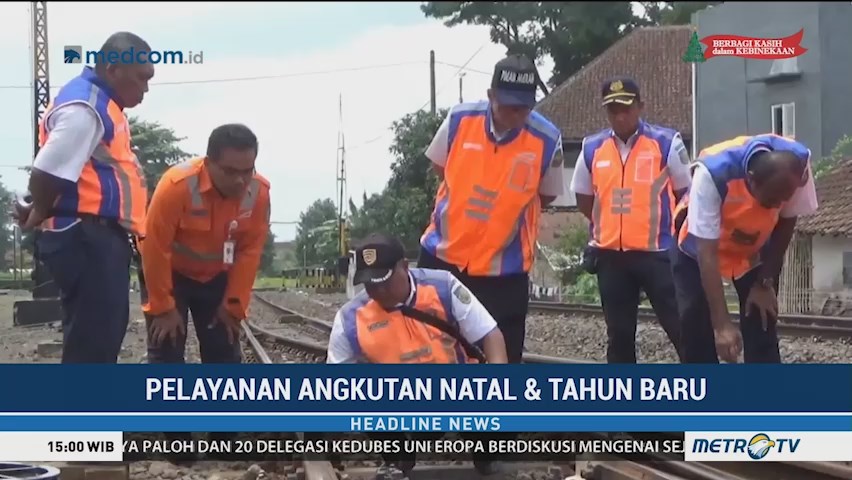 KAI Daop IX Jember Periksa Peralatan Jalur Kereta Api