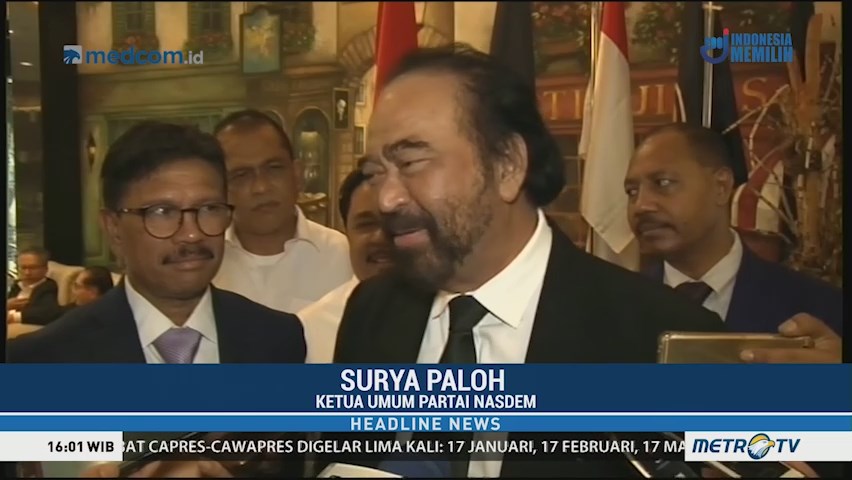 Surya Paloh Yakin Indonesia Tak Punah