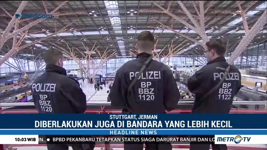 Polisi Jerman Tingkatkan Keamanan Bandara