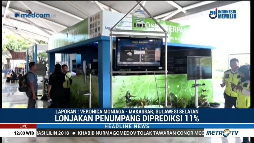 Bandara Sultan Hasanuddin Buka Posko Natal dan Tahun Baru
