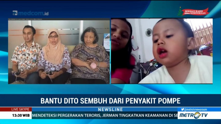 Bantu Dito Sembuh dari Penyakit Pompe