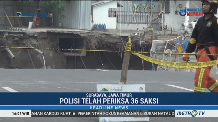 Jalan Gubeng Ambles, Polisi Telah Periksa 36 Saksi