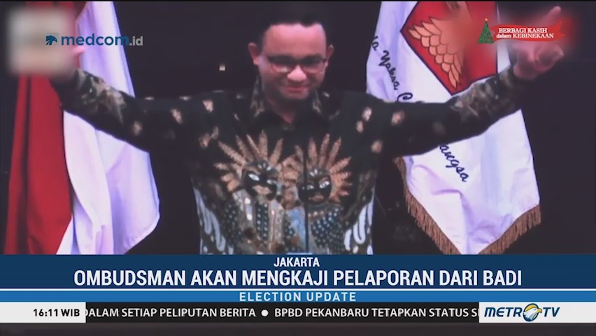 Anies Baswedan Dilaporkan ke Ombudsman