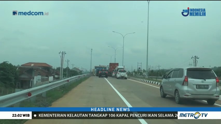 Tol Batang-Semarang Mulai Dipadati Kendaraan
