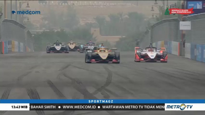 Balapan Penuh Drama Buka Formula E Arab Saudi