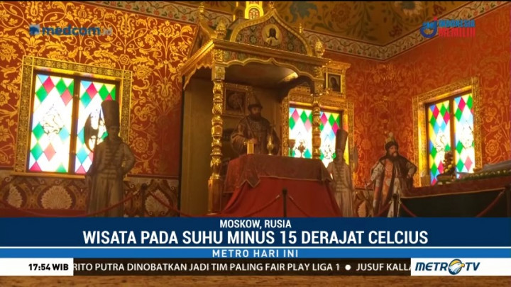 Pelesir Musim Dingin di Istana Tsar Alexei Mikhailovich