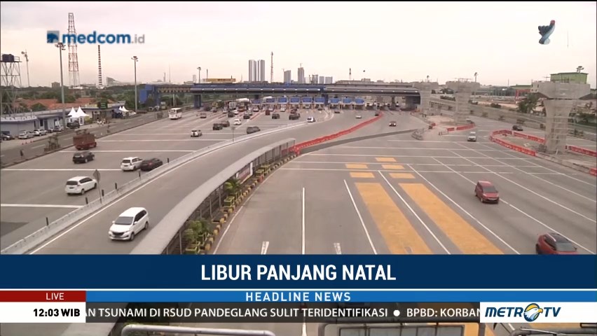 Lalu Lintas GT Cikarang Utama Lancar