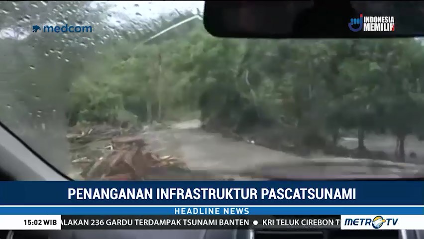 Jalur Menuju Taman Jaya Pandeglang Sudah Bisa Dilalui Kendaraan