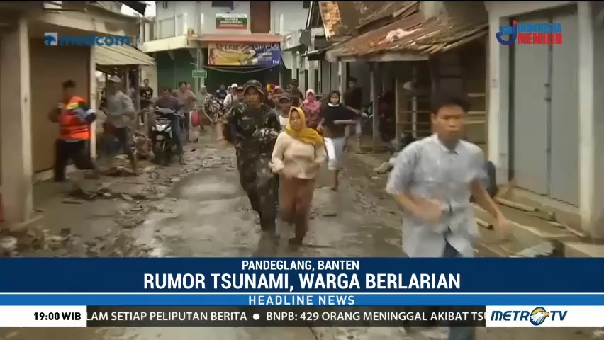 Rumor Alarm Tsunami, Warga di Sumur Pandeglang Panik Berlarian