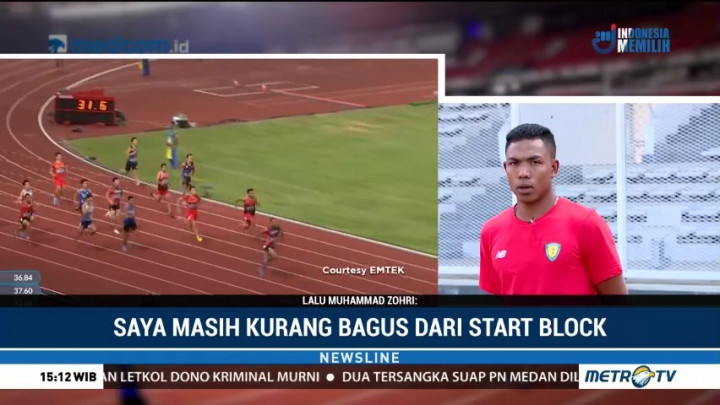 Lalu Zohri, Berlari Kejar Prestasi (1)