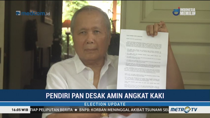 Pendiri PAN Depak Amien Rais