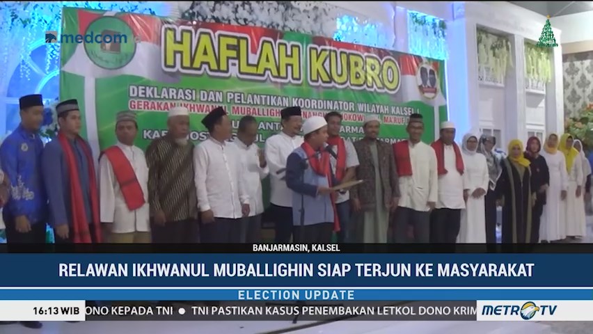 Relawan Siap Menangkan Jokowi-Ma'ruf di Kalsel