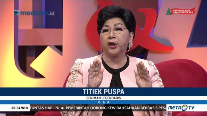 Awal Mula Titiek Puspa Ditunjuk Jadi Penyanyi Istana