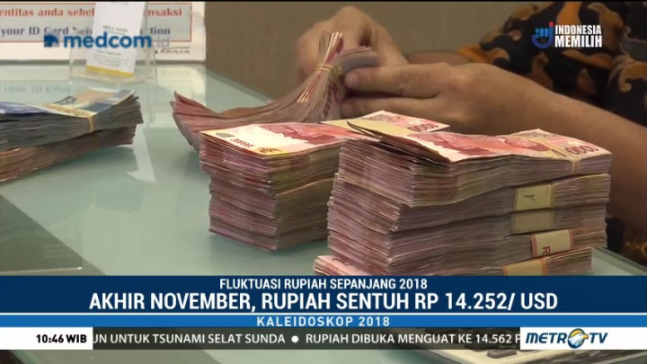 Kaleidoskop Ekonomi: Fluktuasi Rupiah Sepanjang 2018