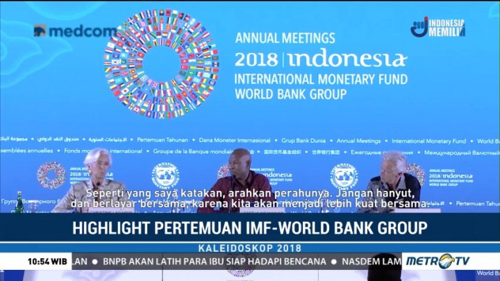 Kaleidoskop Ekonomi: Pertemuan IMF-World Bank Group