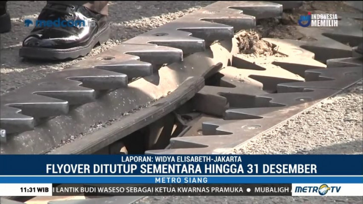 <i>Flyover</i> Cengkareng Ditutup hingga 31 Desember