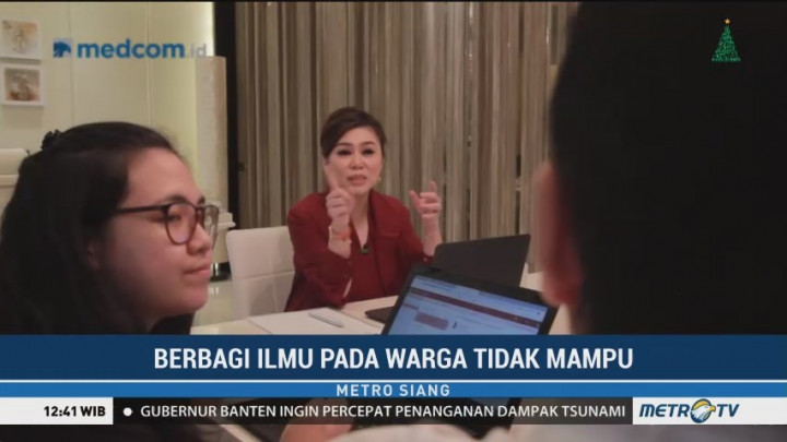 Berbagi Ilmu pada Warga Tidak Mampu