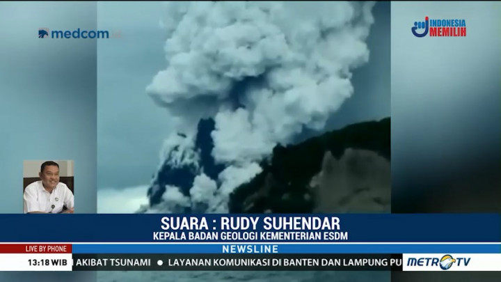 Masyarakat Diminta Menjauh dari Anak Krakatau