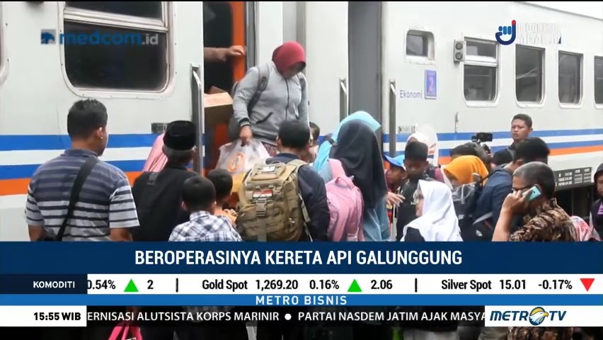 Gratis, Warga Antusias Jajal KA Galunggung