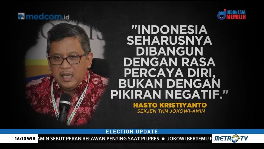 Optimisme Jokowi Melawan Pesimisme Prabowo
