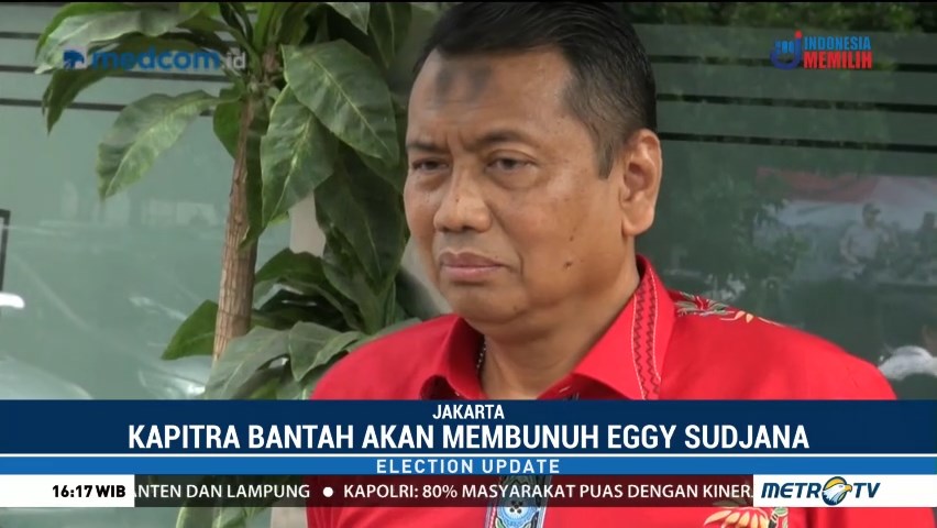 Kapitra Ampera Laporkan Eggi Sudjana ke Polda Metro